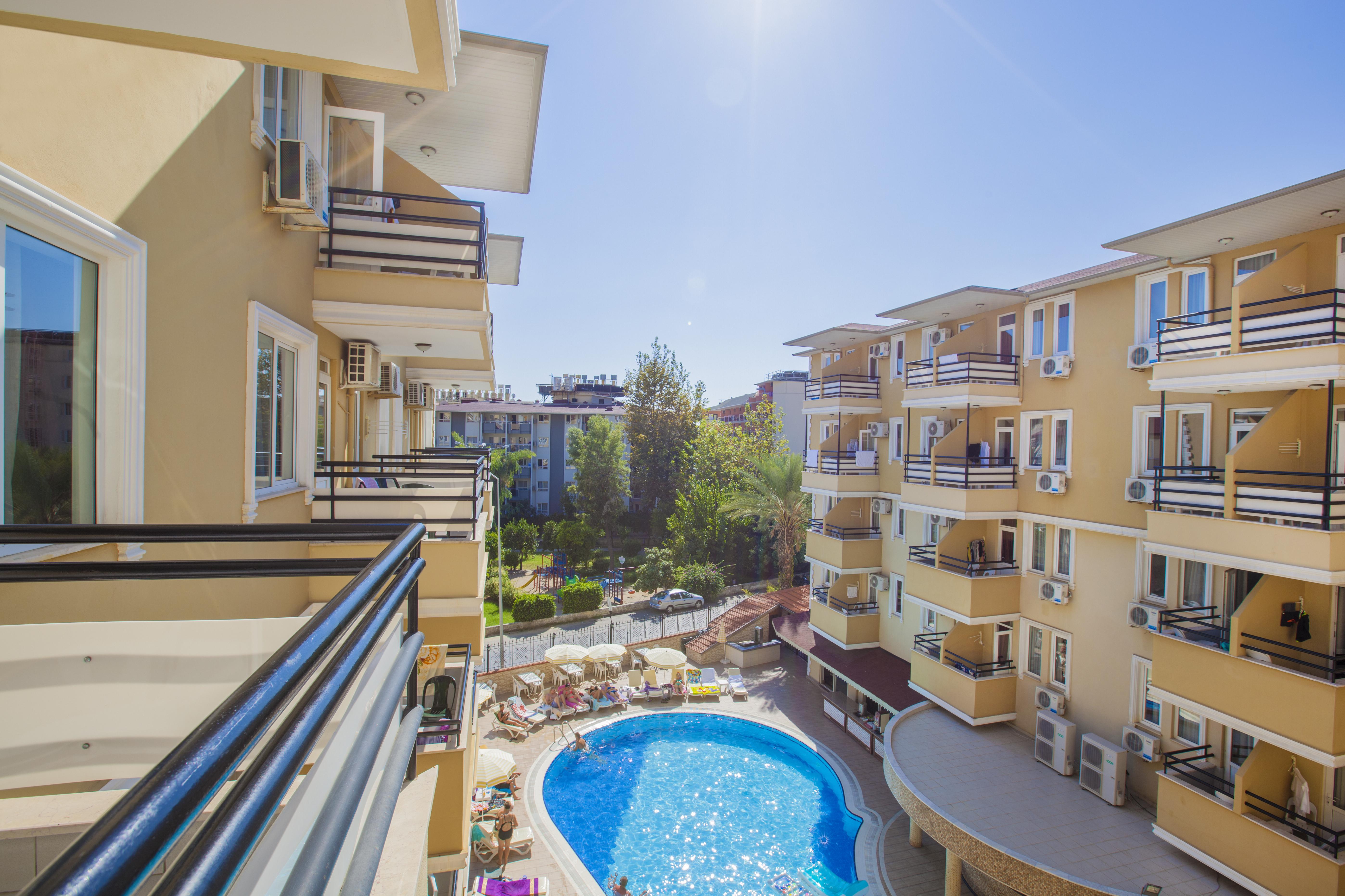 Kleopatra Aydin Hotel Alanya Esterno foto