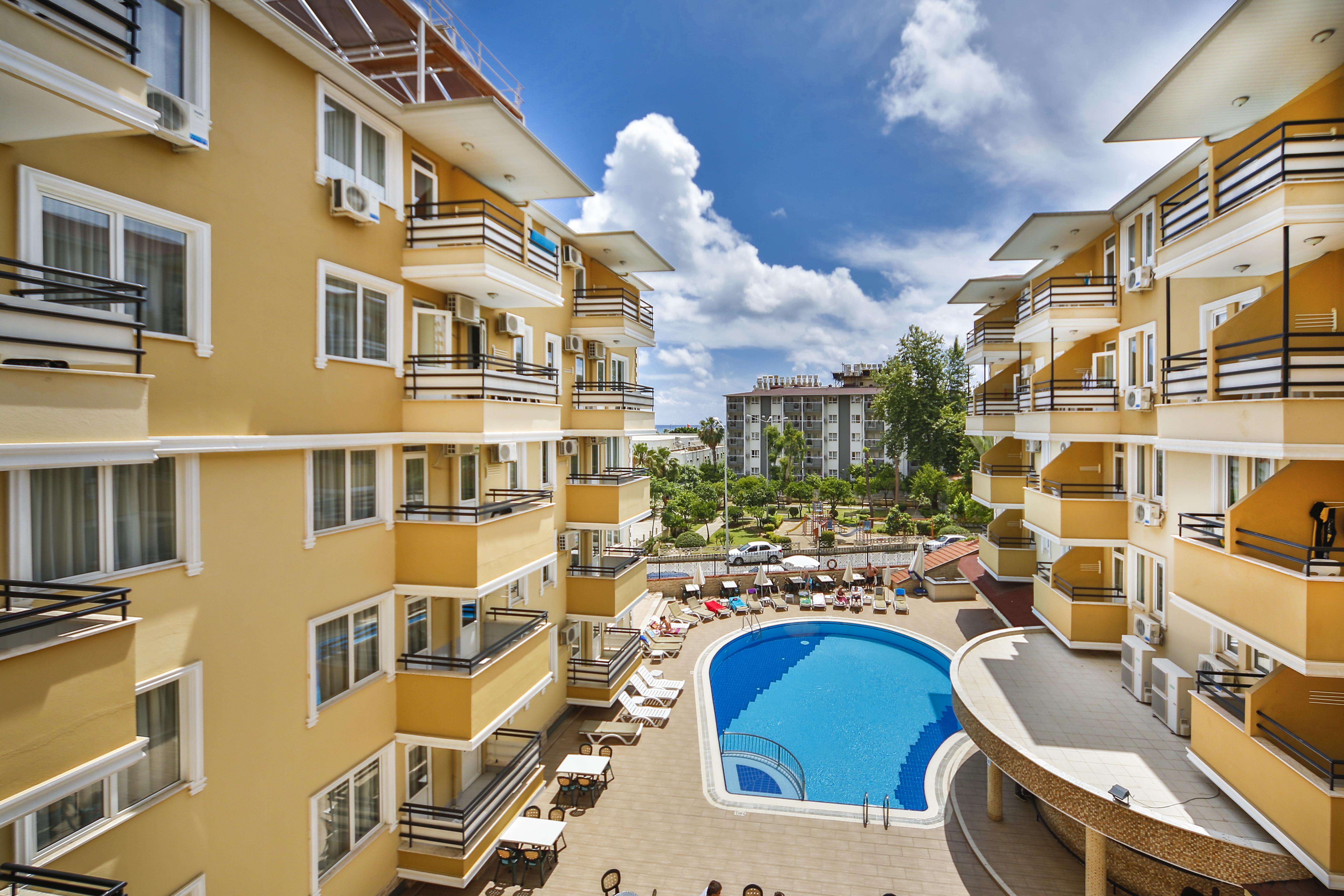 Kleopatra Aydin Hotel Alanya Esterno foto